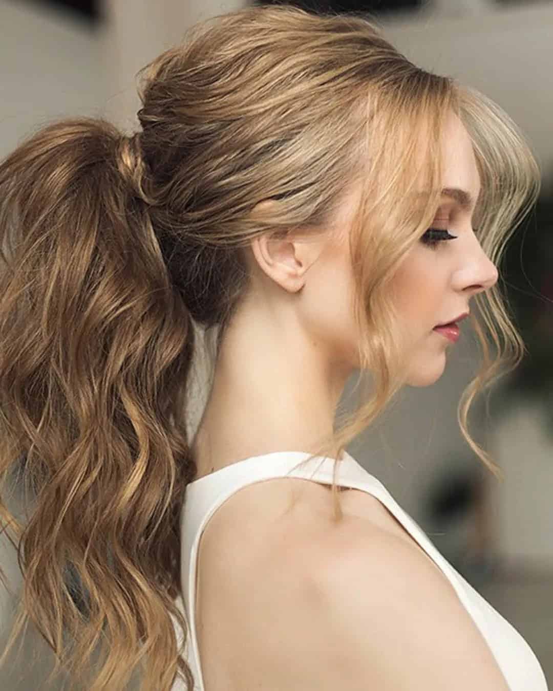 Ponytails For Wedding