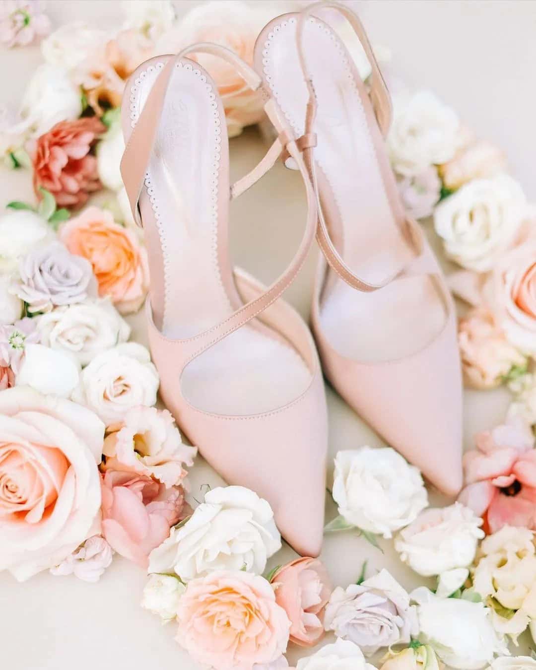 Blush Wedding Heels