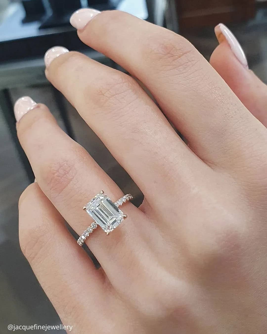 Simple Engagement Rings