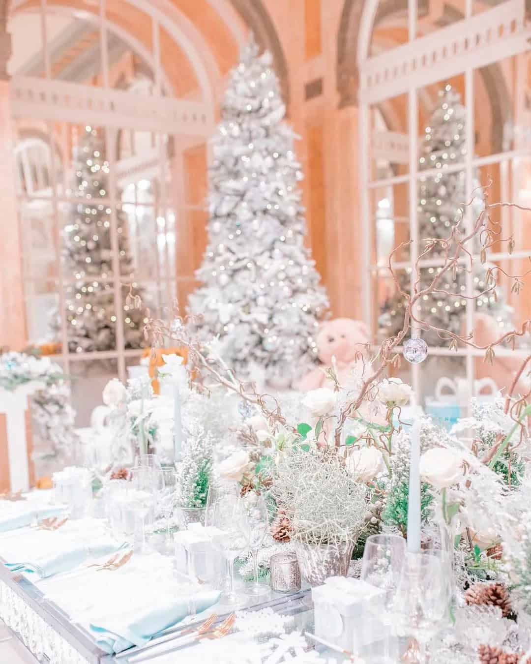 Wonderful Table Winter Decorations