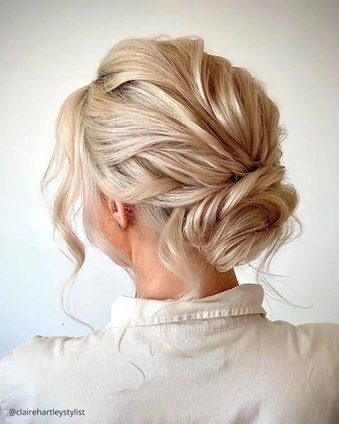 Chic Bun For Brides