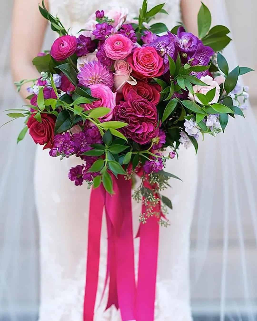 Wedding Bouquet Closeup