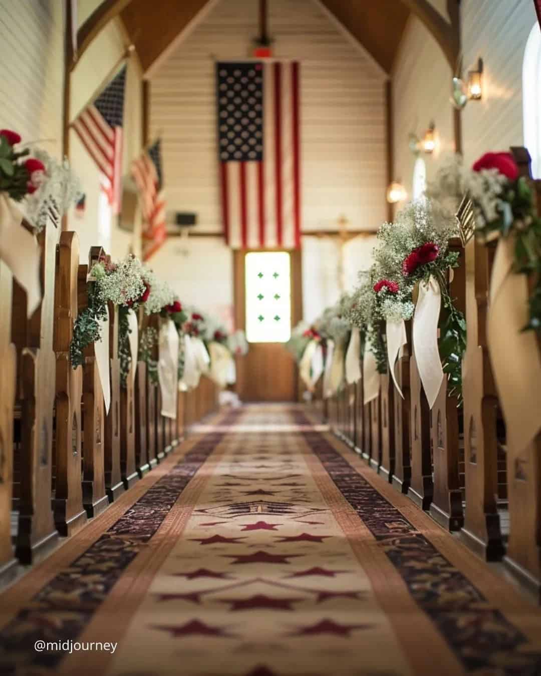 Church Wedding Decor