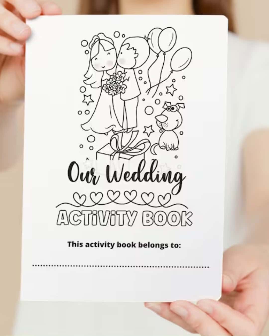 Wedding Coloring Book