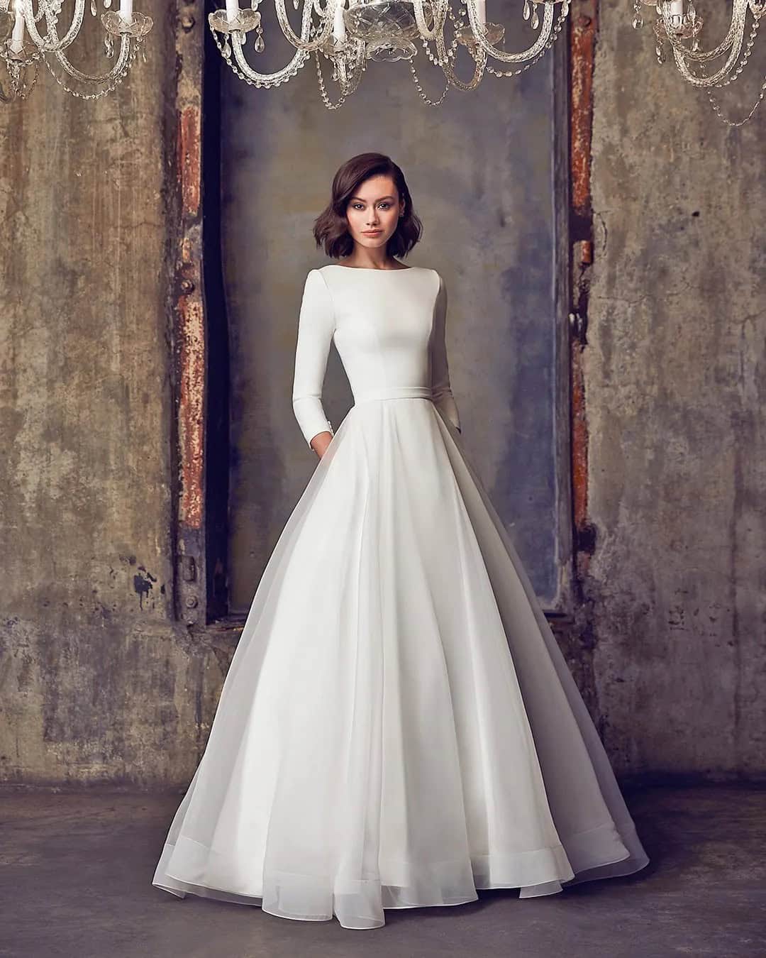 Popular Wedding Dresses Modest