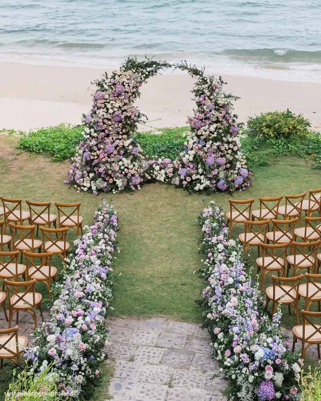 Wedding Beach Aisle Decorations