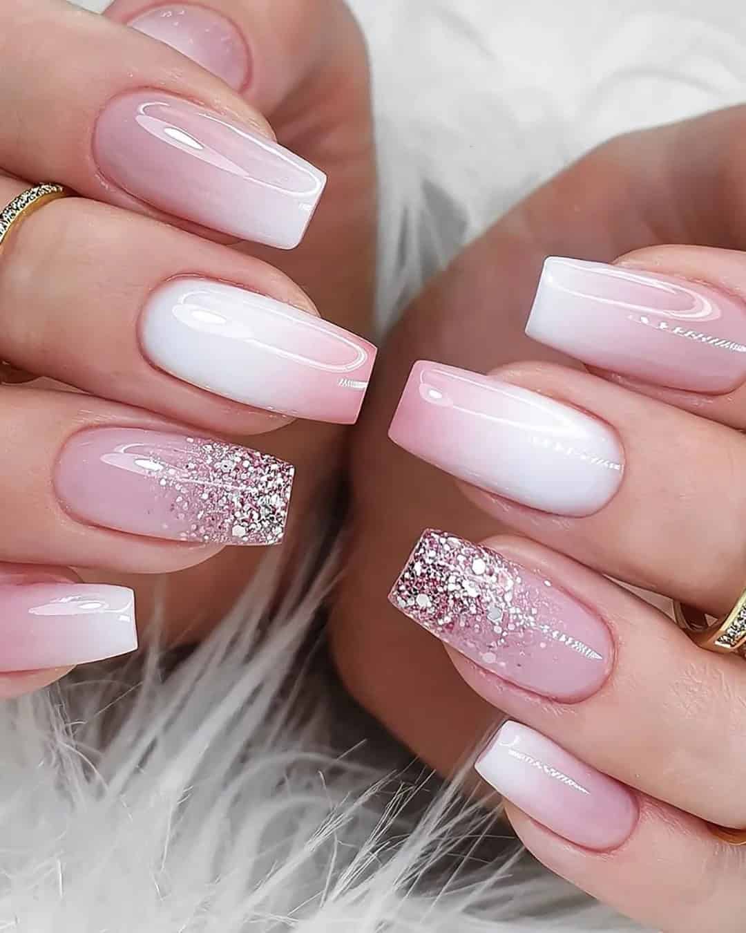 Gentle Gradient Nails