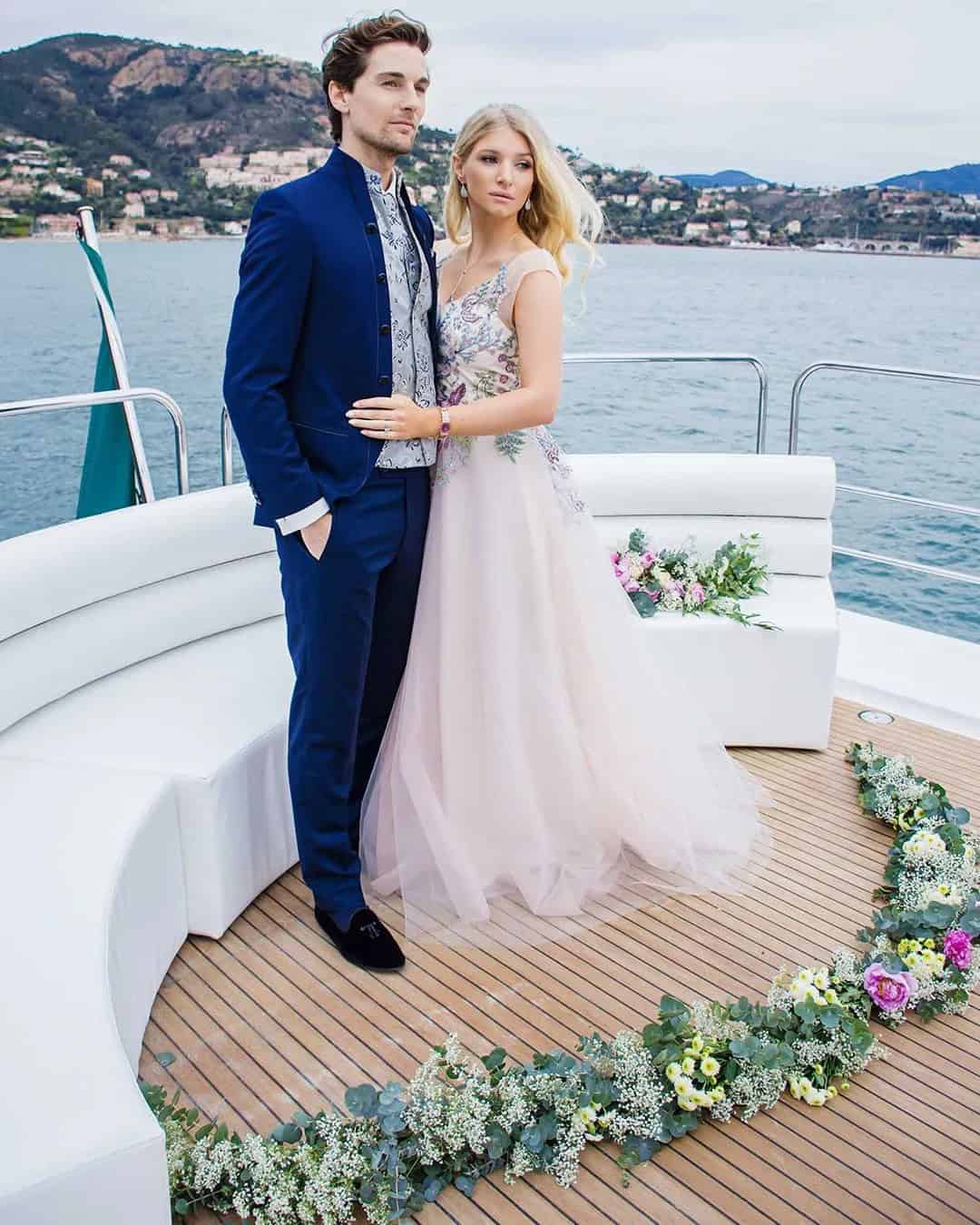 Intimate Wedding Aboard A Sailboat