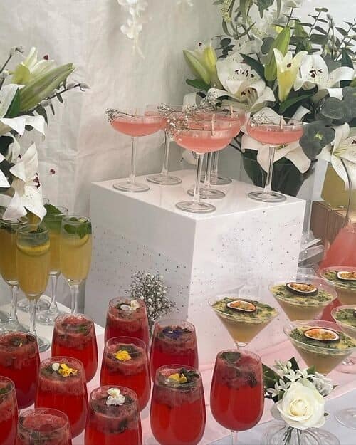 Bridal Shower Cocktail Table