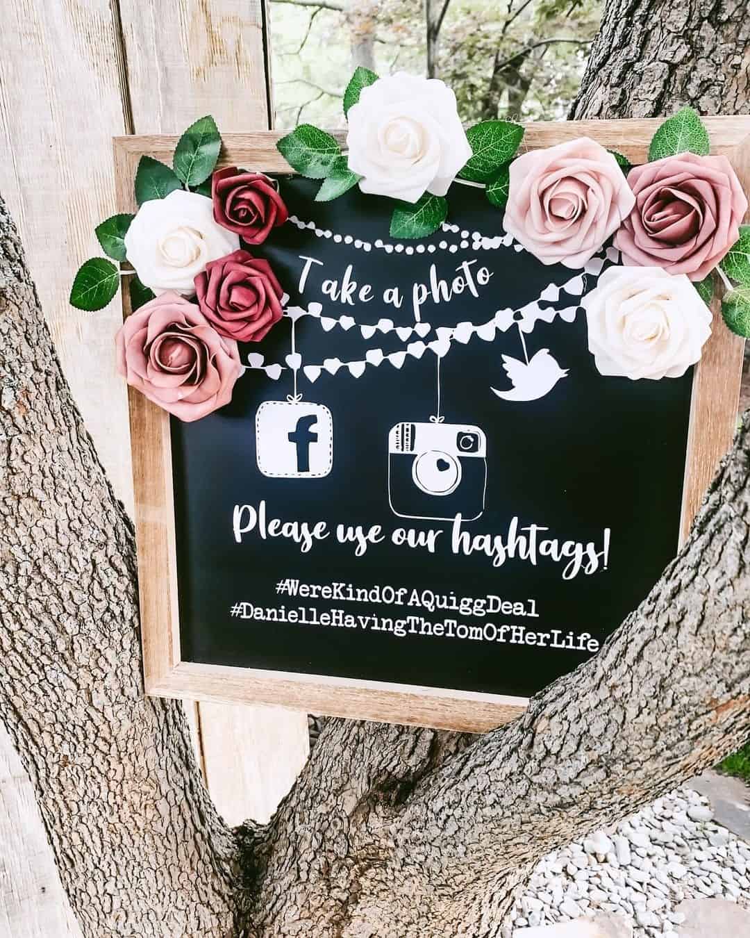 Unique Wedding Hashtags