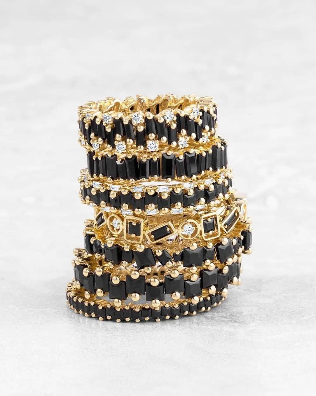 Modern Styles Of Black Rings