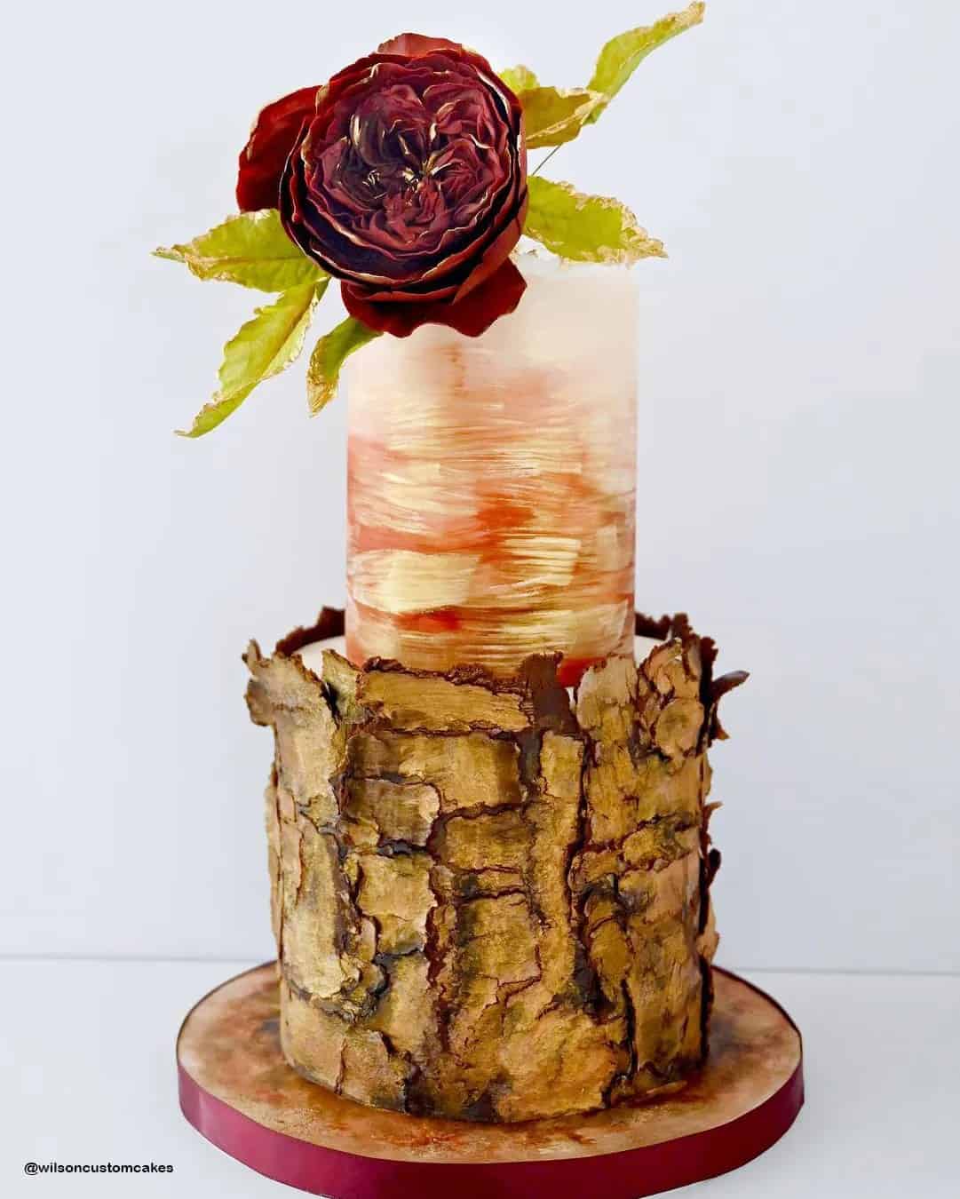 Woodland-Inspired Wedding Cakes