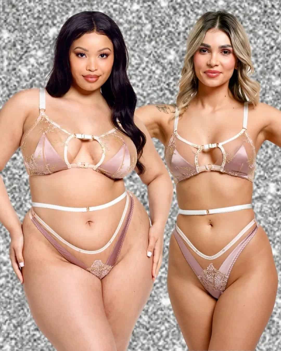 Gentle Bridal Lingerie Plus Size Sets