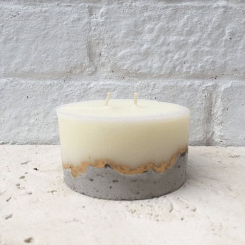 Concrete candles