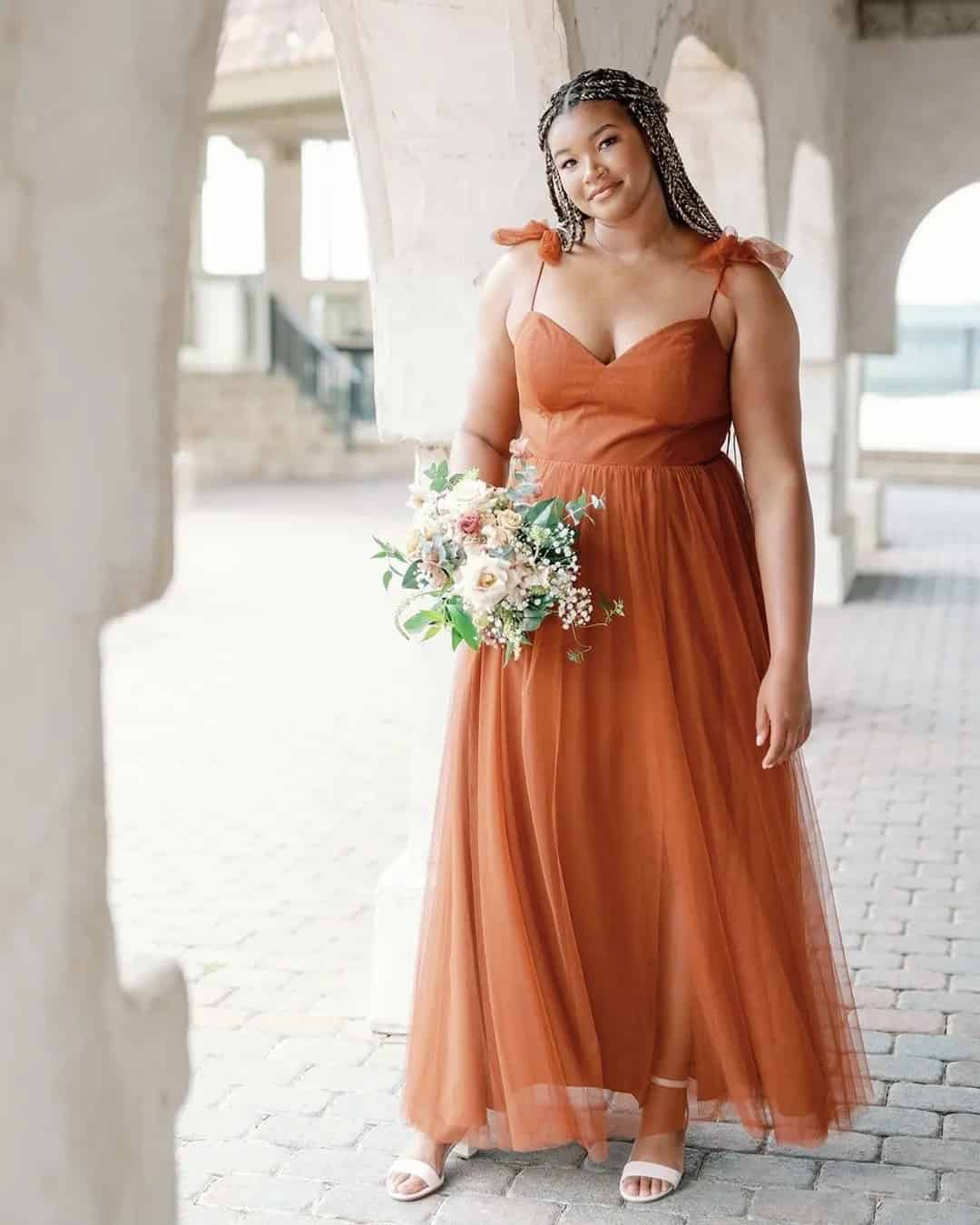 Long Plus Size Bridesmaid Dresses