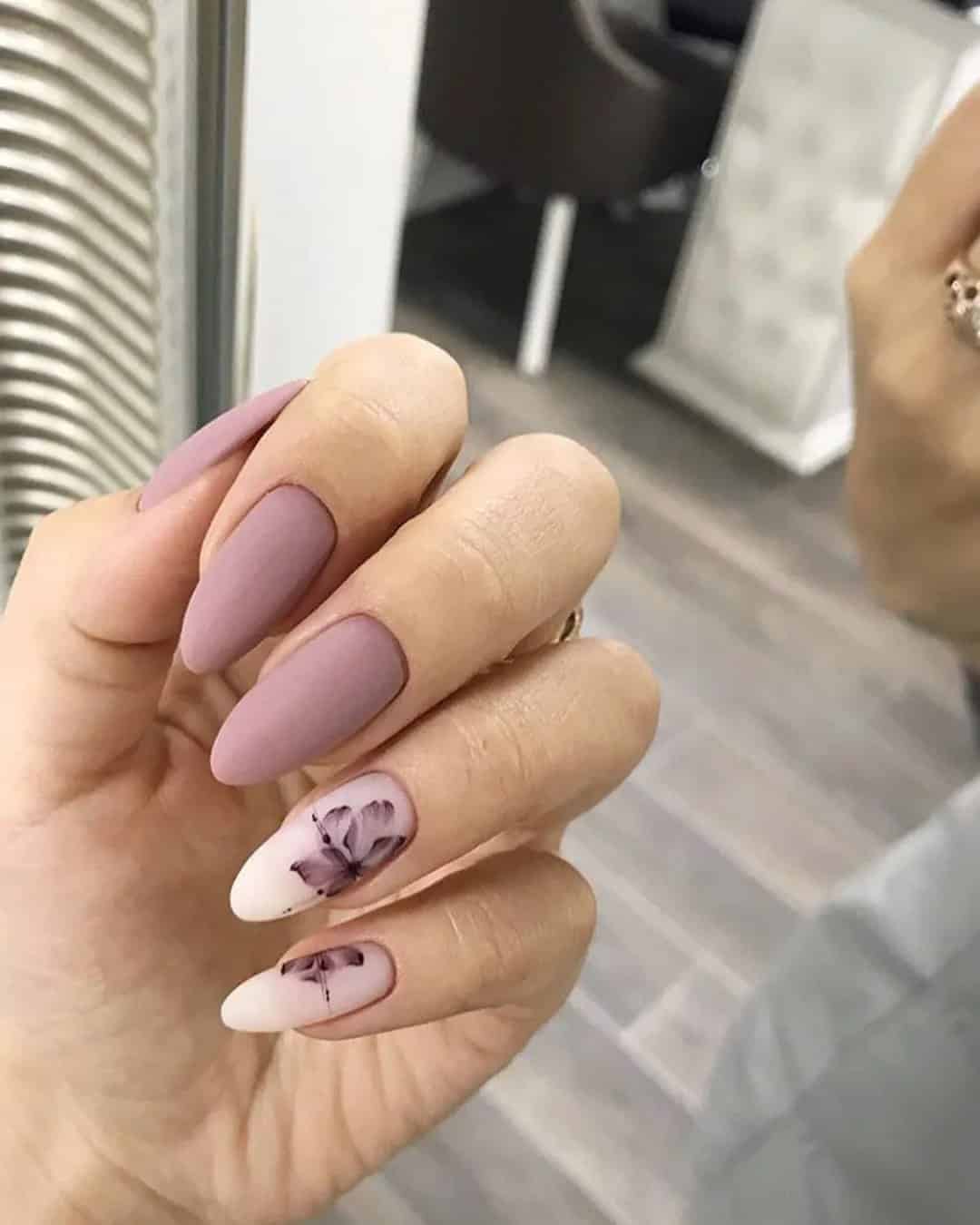 Matte Pinterest Nails