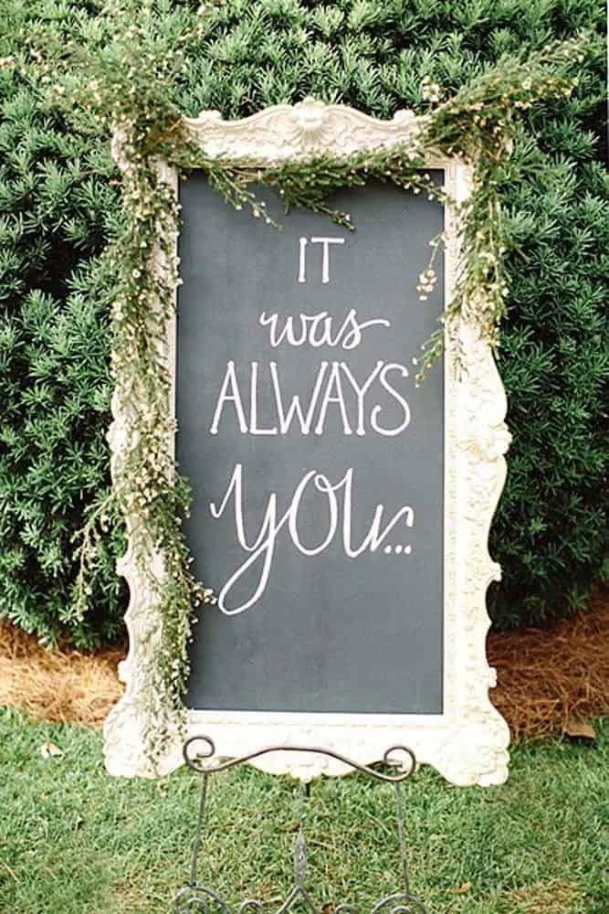 Wedding Sign Ideas