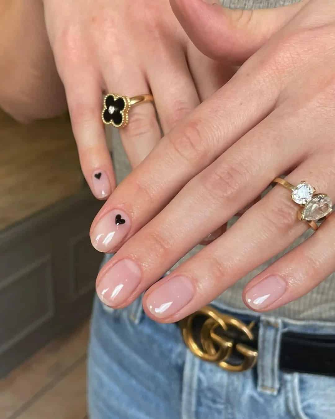 Short Nail Ideas For A Bridesmaid