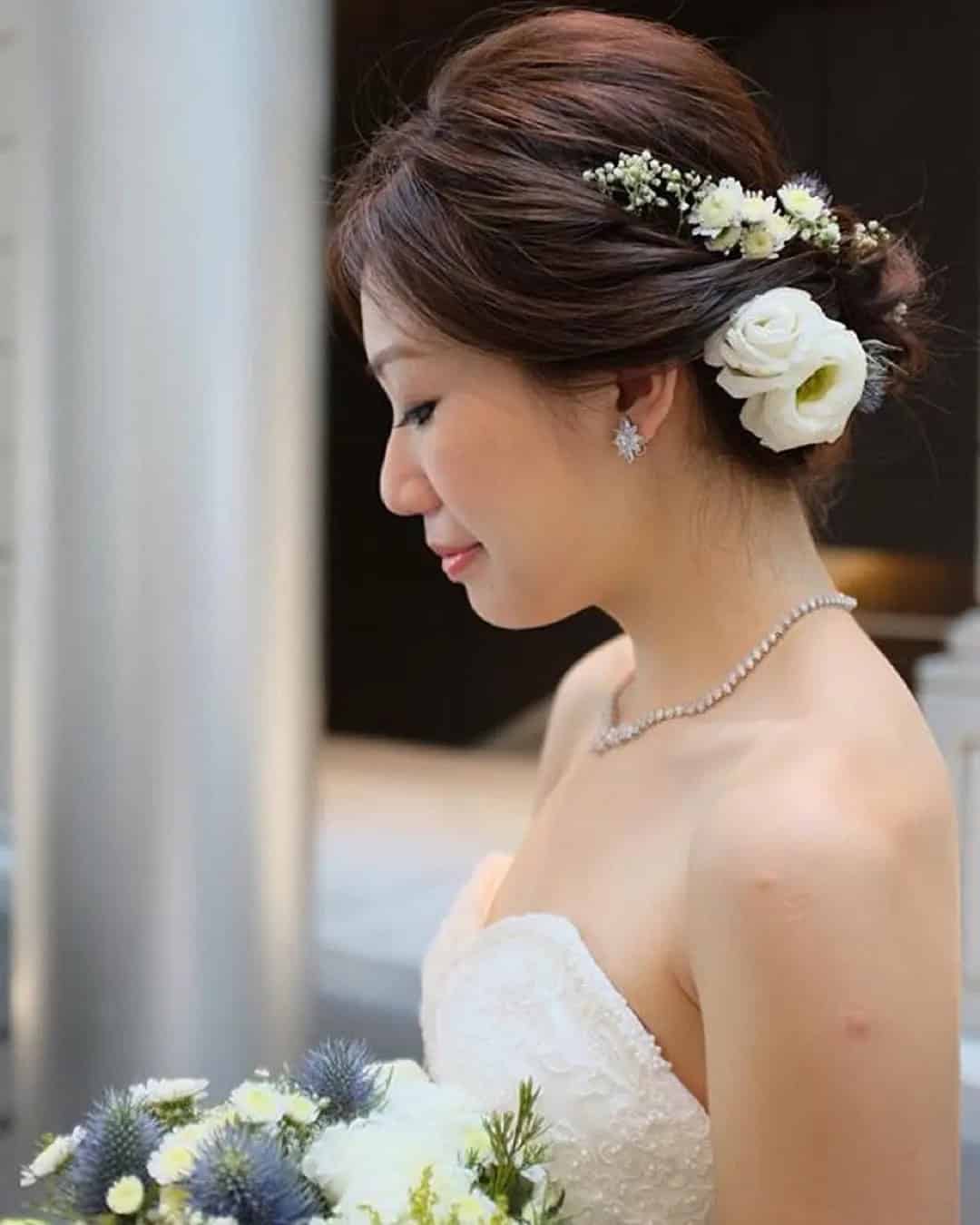 Wedding Hair Side Updos