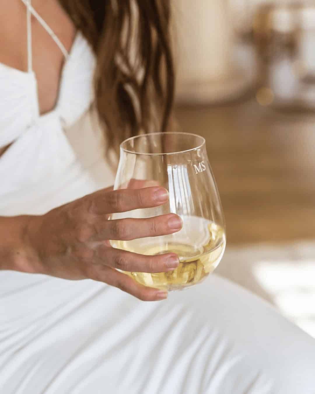 Beautiful Wedding Wine Glasses