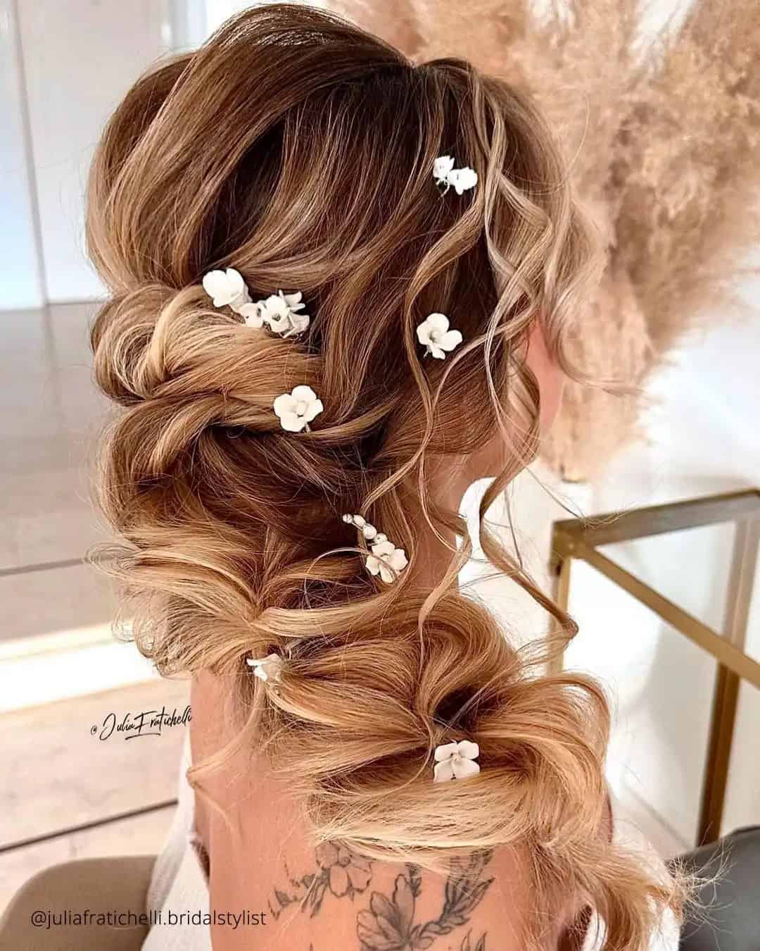 Wedding Hairstyles For Long Hair To The Side