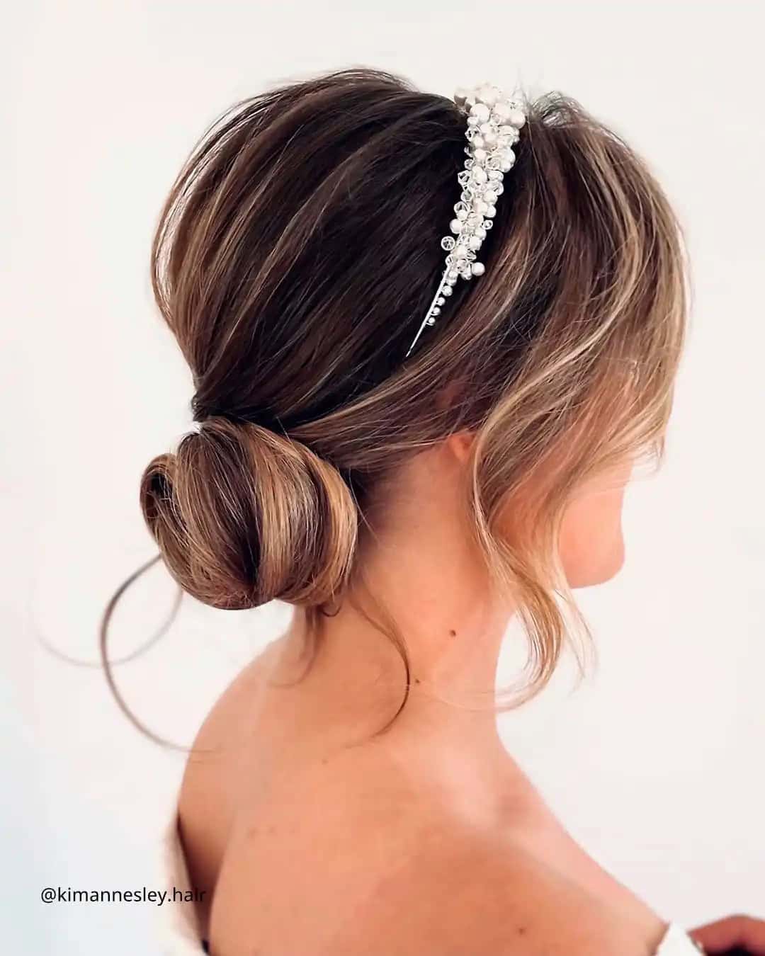 Pearl Headband For Wedding