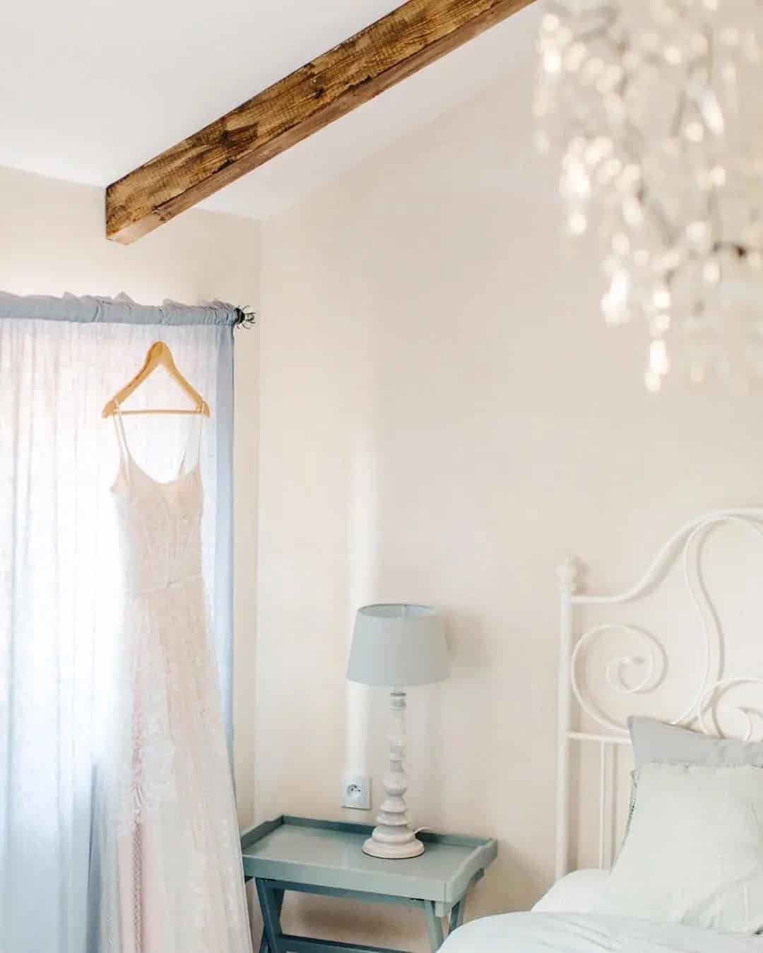 Hanging Wedding Dress