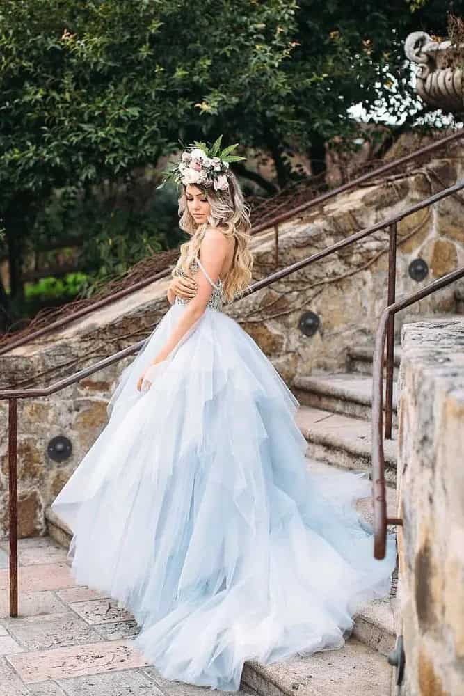 Blue Wedding Dresses