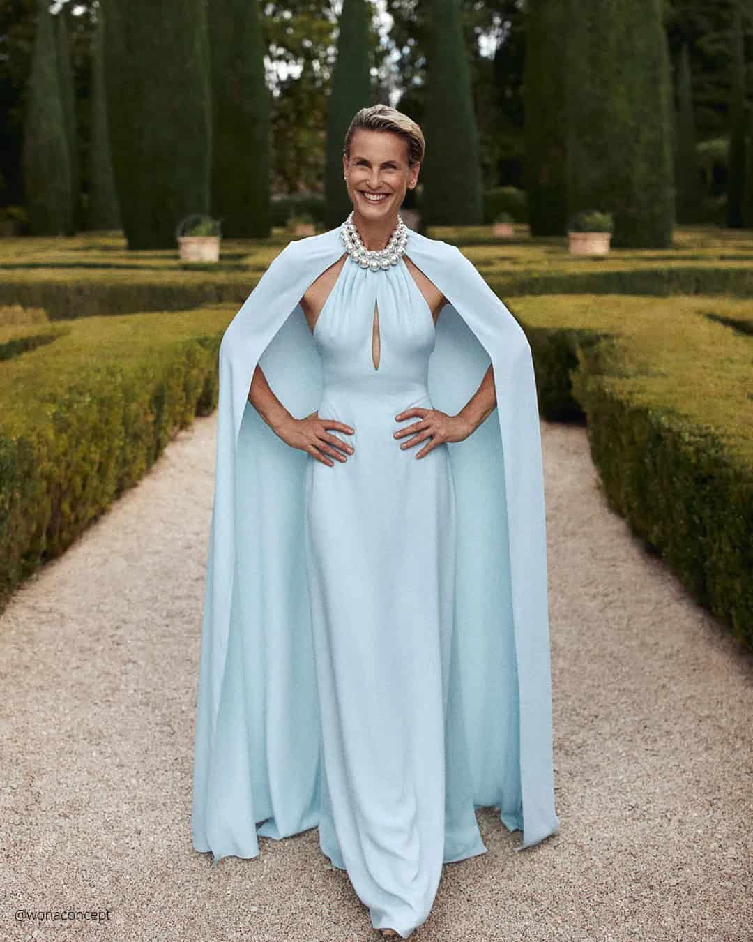 Light Blue Gowns For Bridesmaids