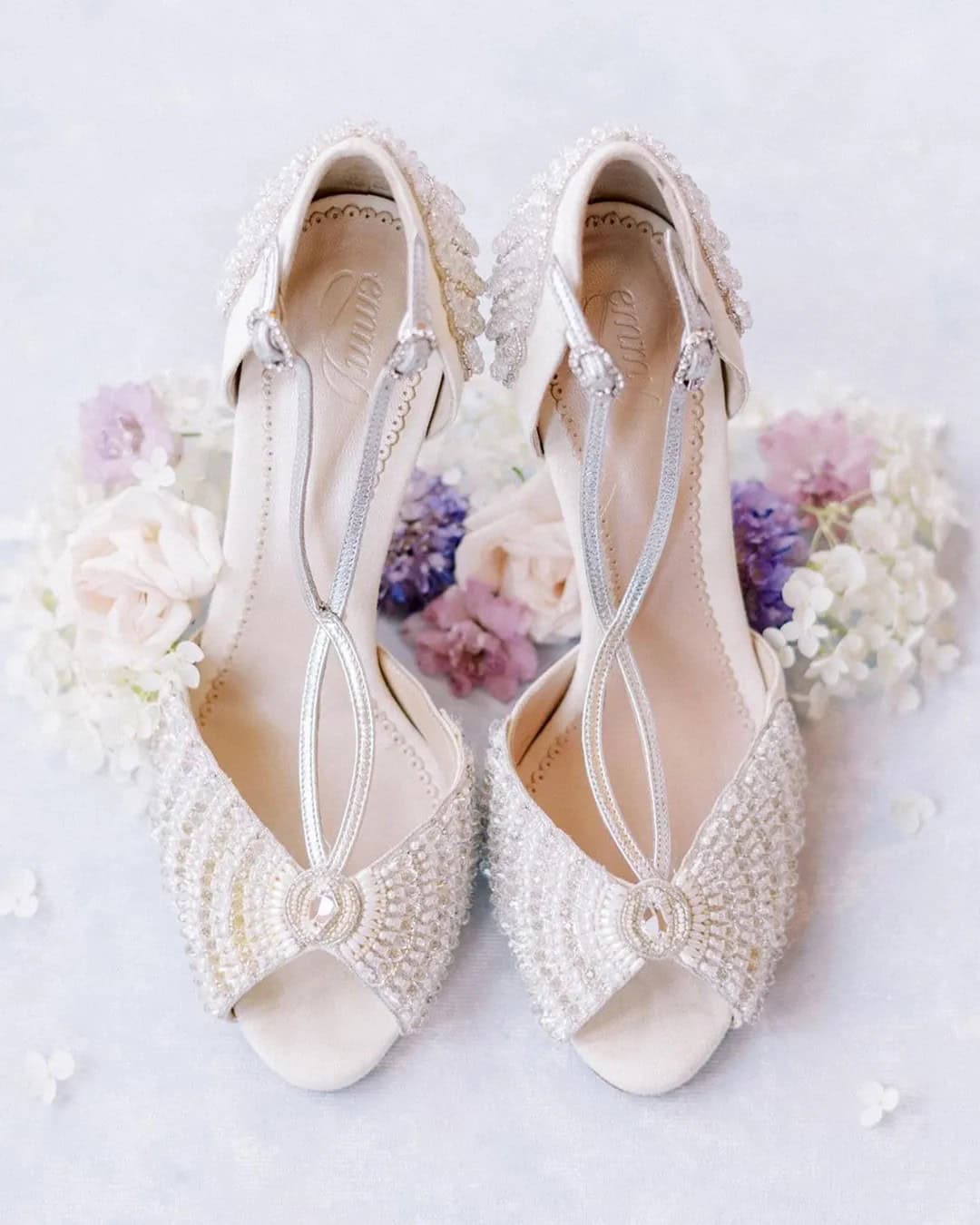 Open Toe Shoes Winter Wedding