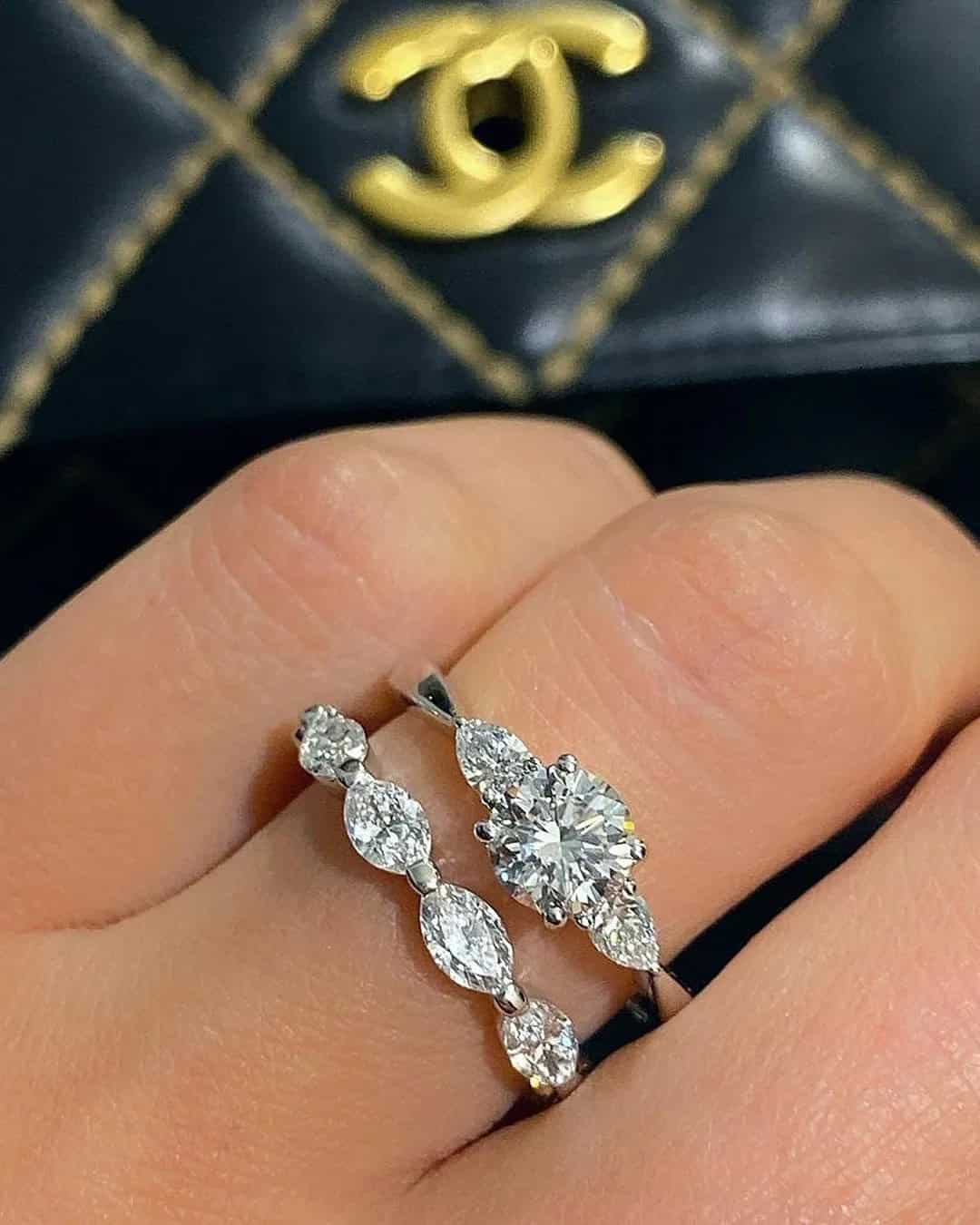 Wedding Ring Sets In White Gold