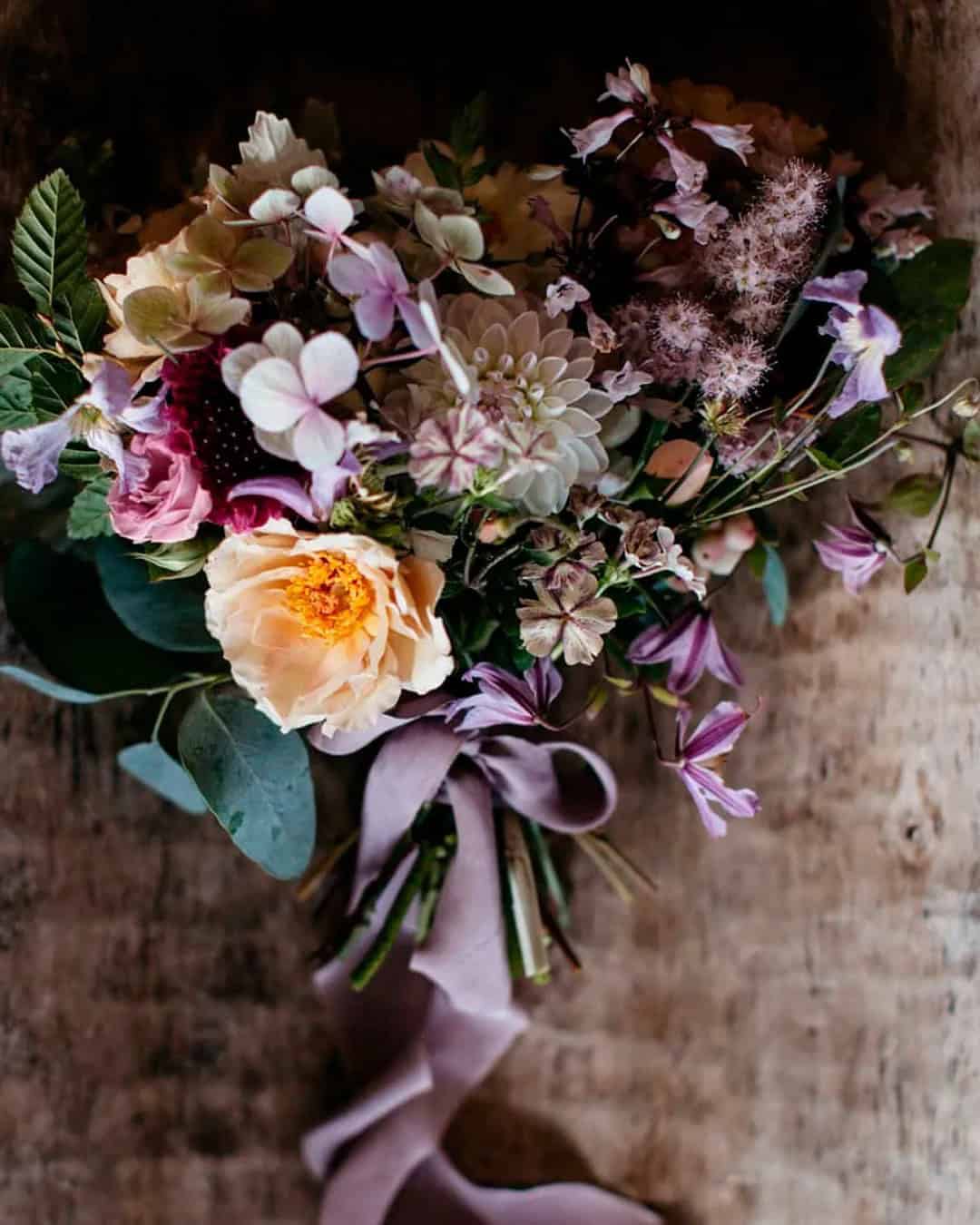 Lavender Wedding Bouquets