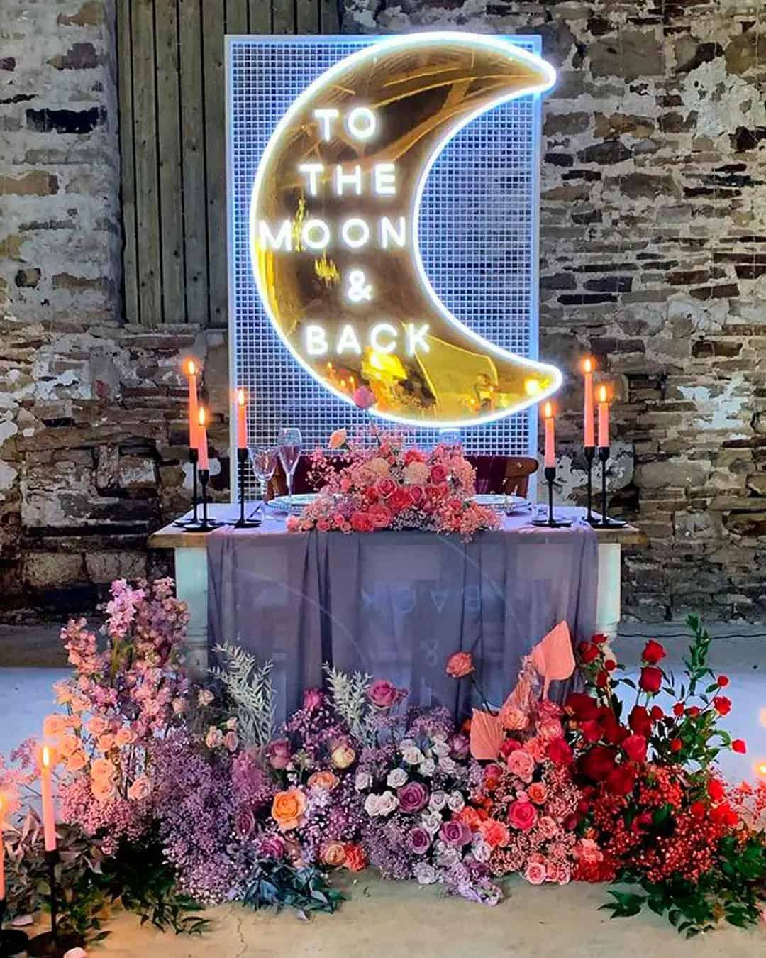 Modern Industrial Wedding Neon Signs