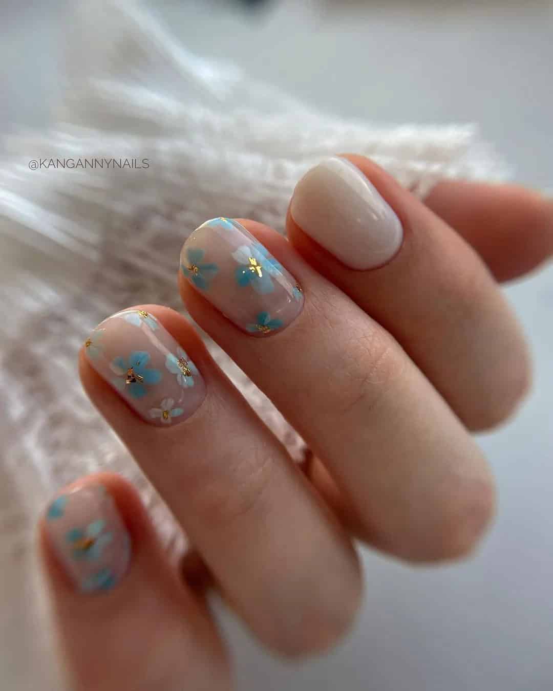 Rustic Wedding Nails