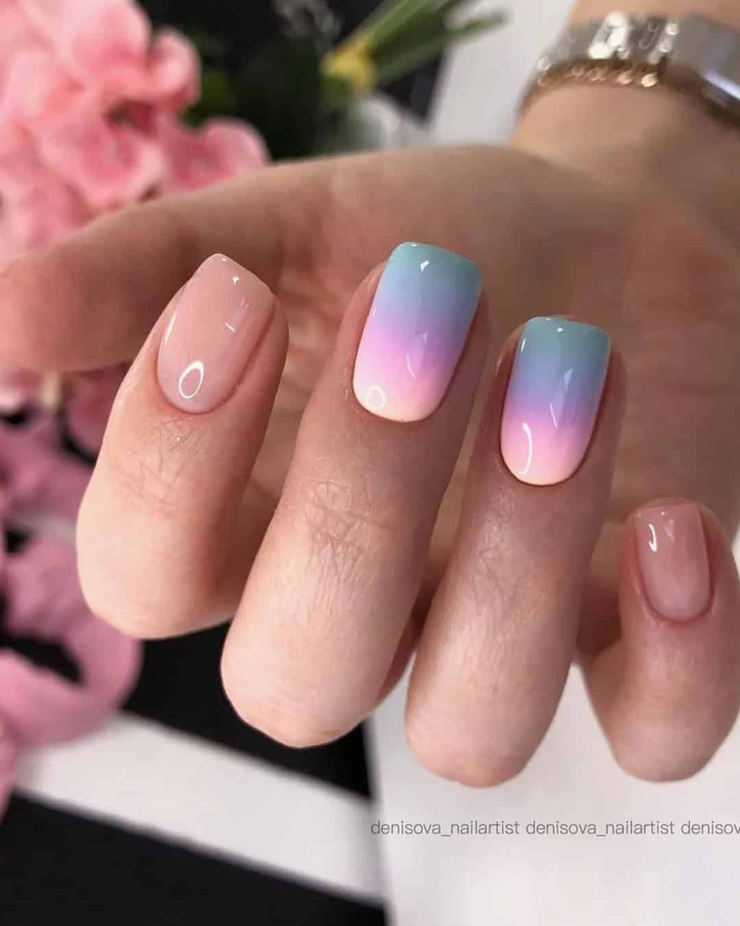 Mesmerizing Ombre Nail Designs