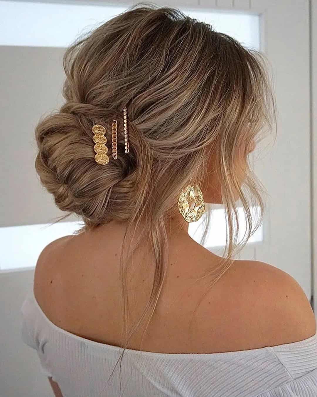 Updo Hairstyles For Beach Wedding