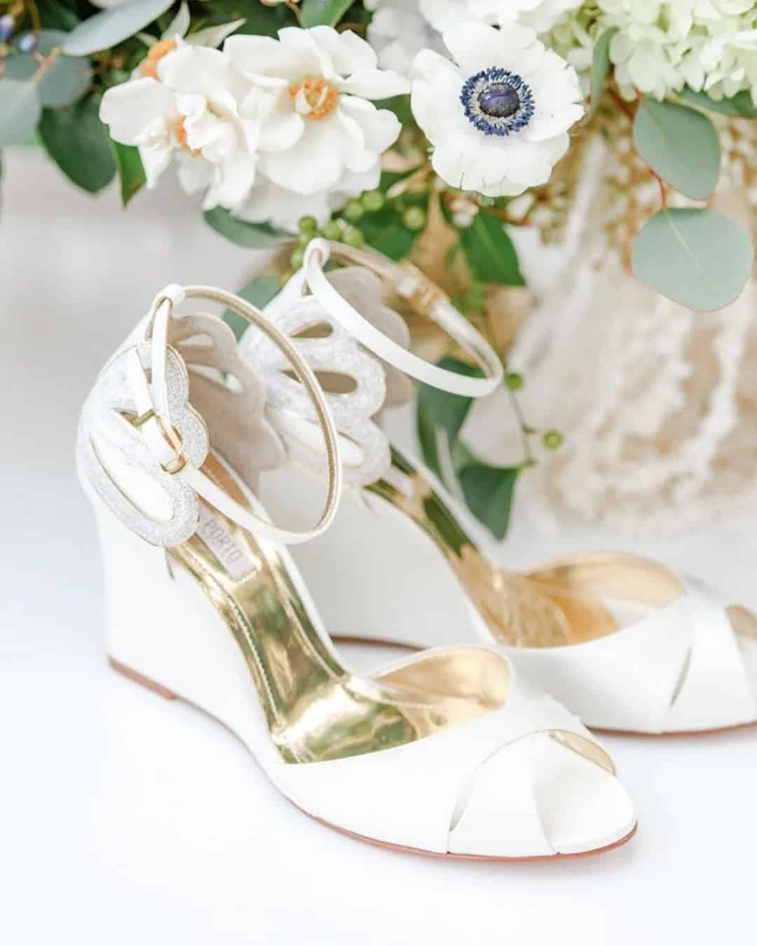 Sparkly Wedges For Wedding