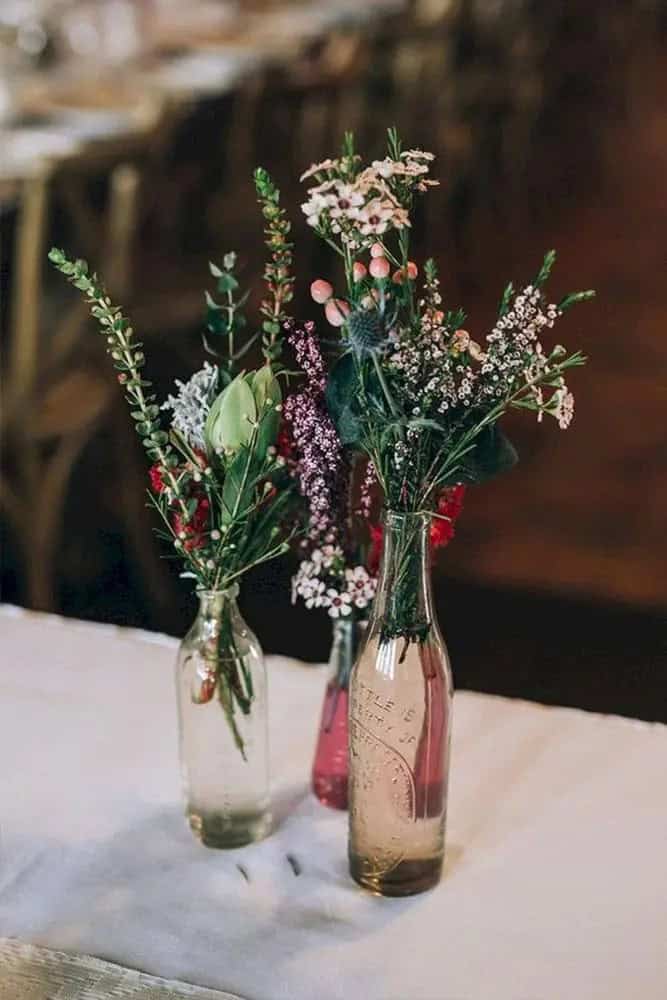 French Lavender Wedding Centerpiece