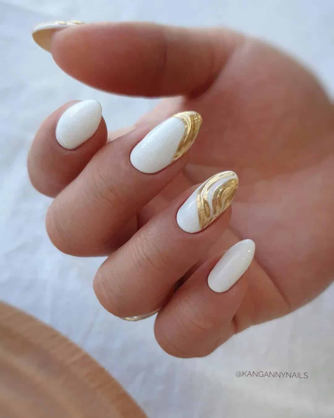 Fall Wedding Guest Nails