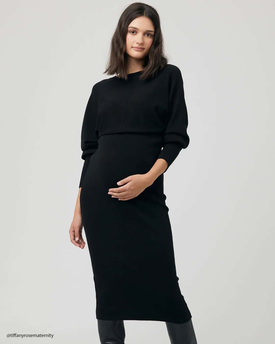 Maternity Wedding Guest Dress for Winter