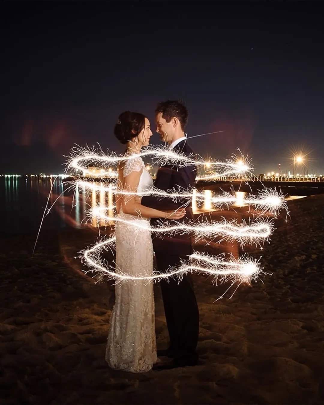 Wonderful Wedding Fireworks