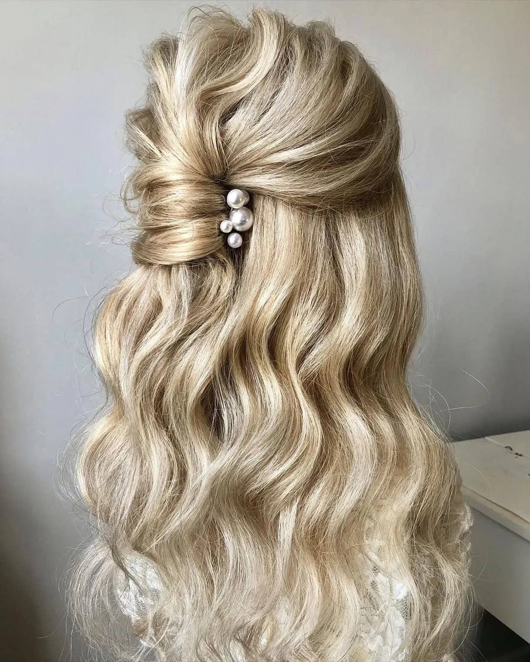 Half Up Wedding Hairstyles