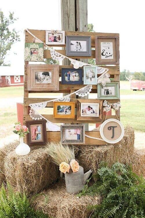 Picture frame memory pallet