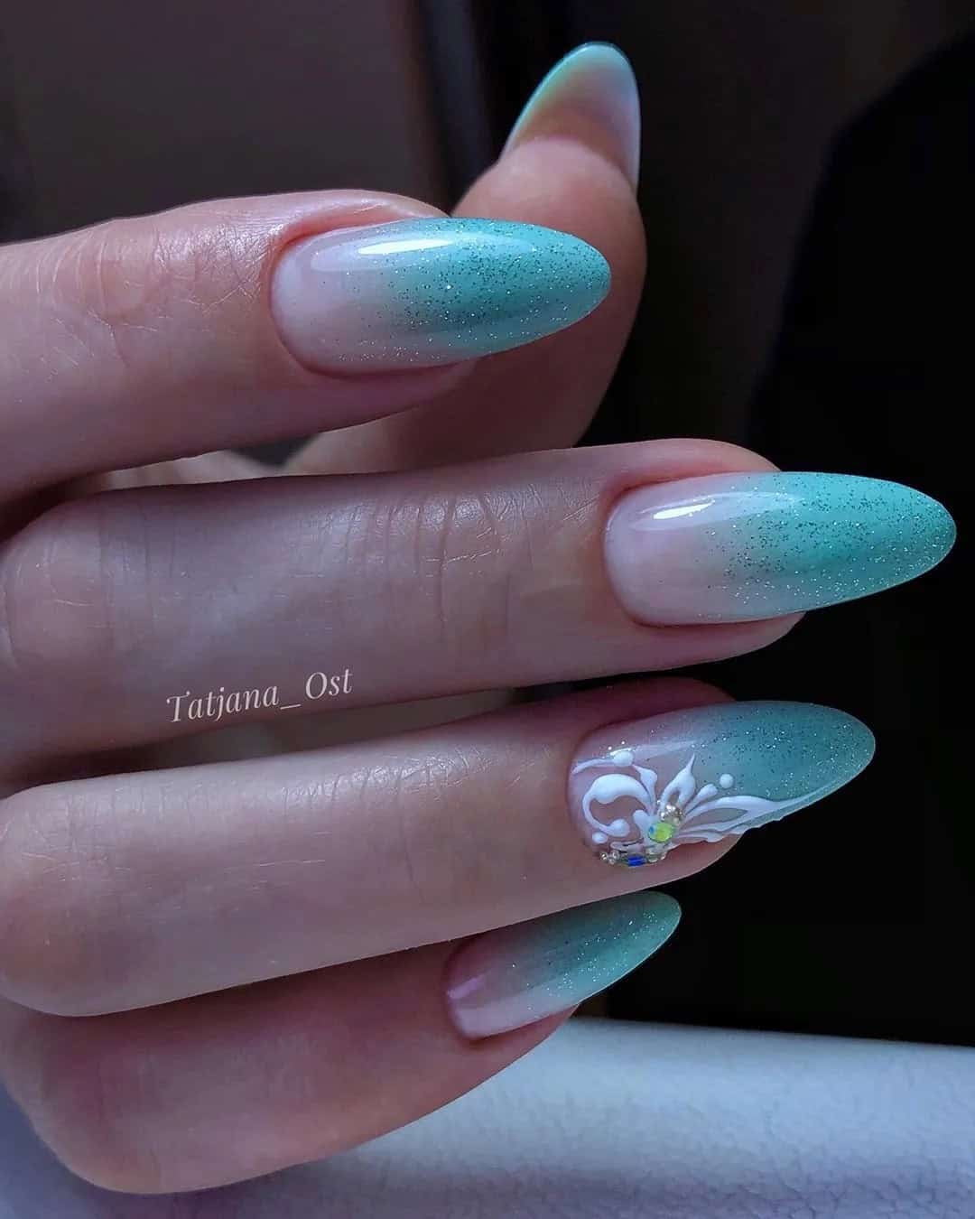 Gentle Gradient Nails