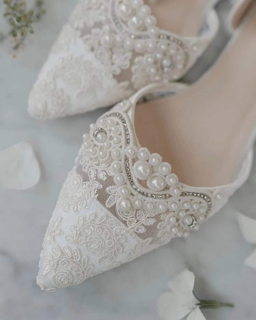 Shoes With Pearls