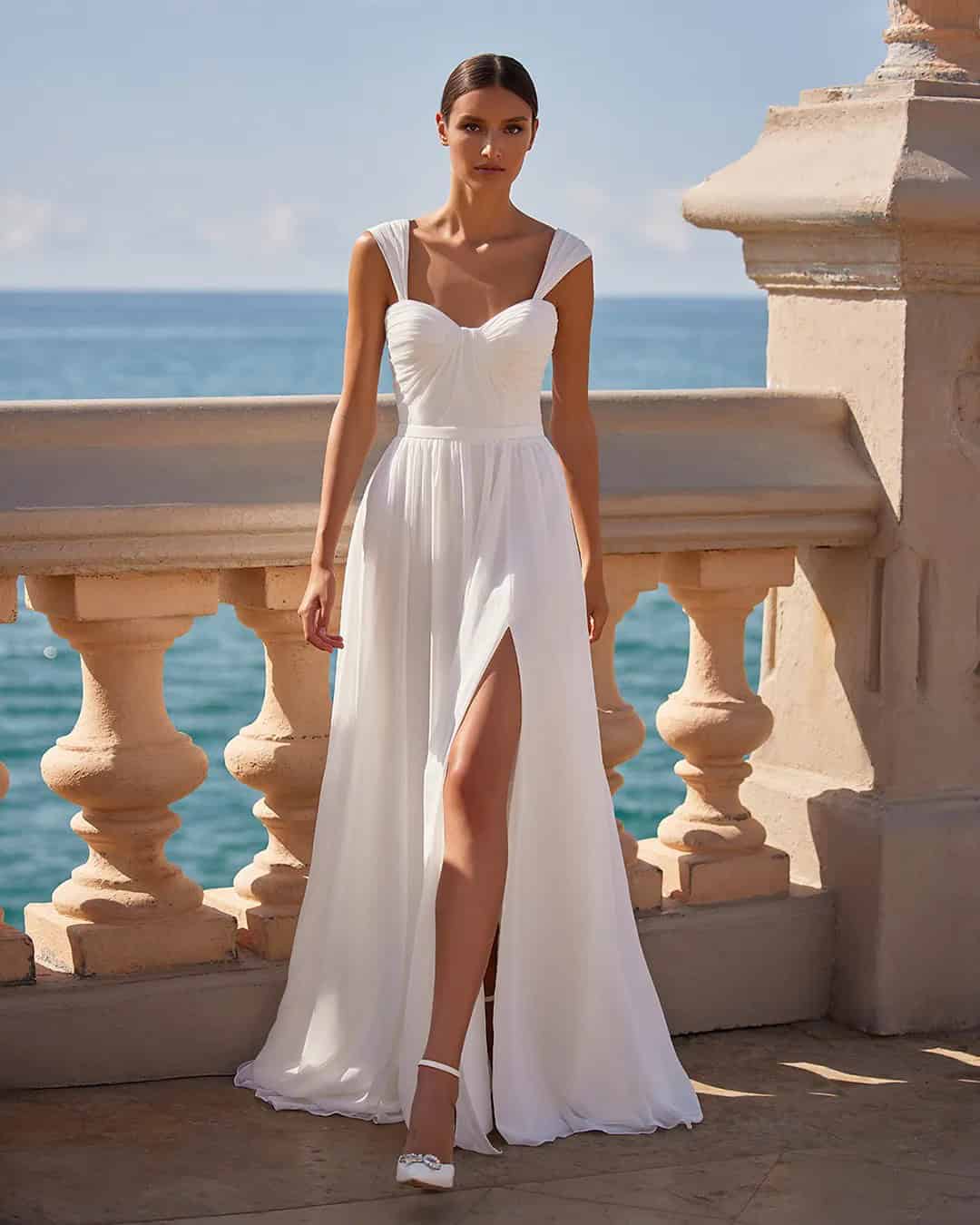 Simple Beach Wedding Dresses