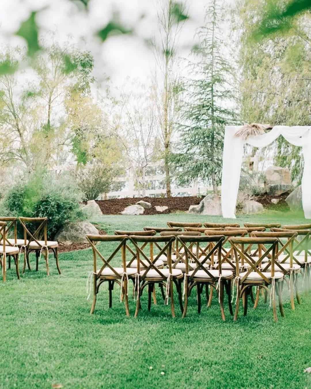 Rustic Wedding Decor Seating