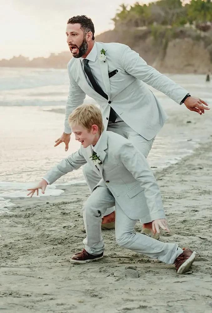 Beach Wedding Walk