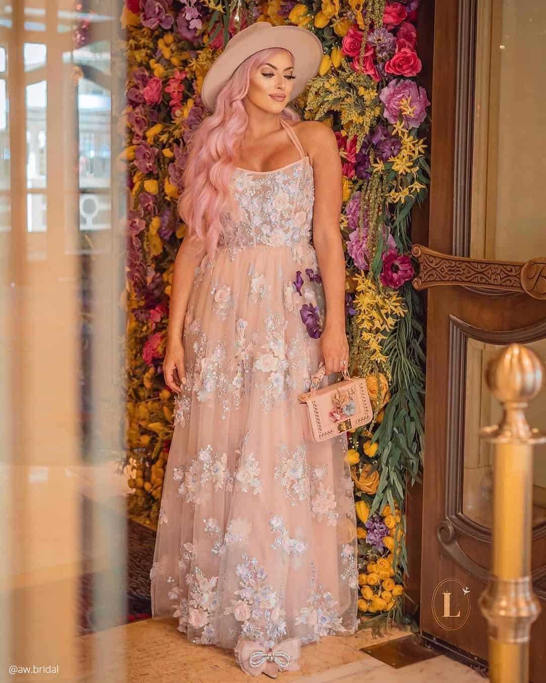 Floral Gowns Mother Of The Bride