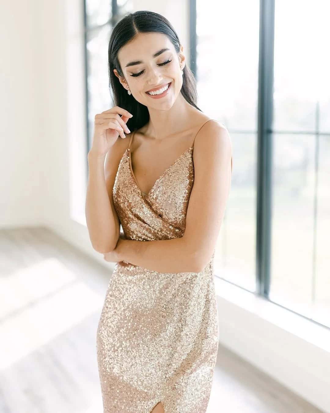 Sparkly Bridesmaids Dress Ideas